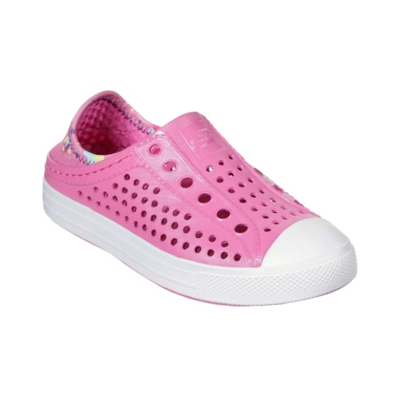 SKETCHERS Guzman Steps - Sandcastle Dreams Girls Hot Pink Sandals - Picture 2 of 7